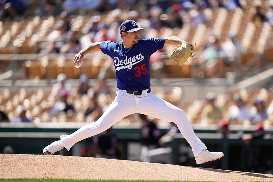 ドジャースのギャビン・ストーン【写真:AP/アフロ】