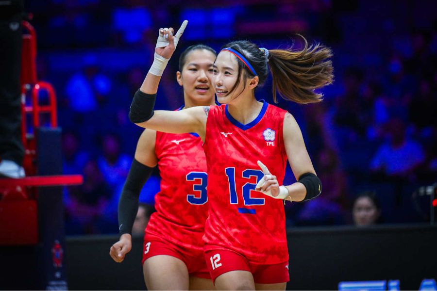 女子バレー台湾代表のリャオ・イーレン【写真:Volleyball World提供】