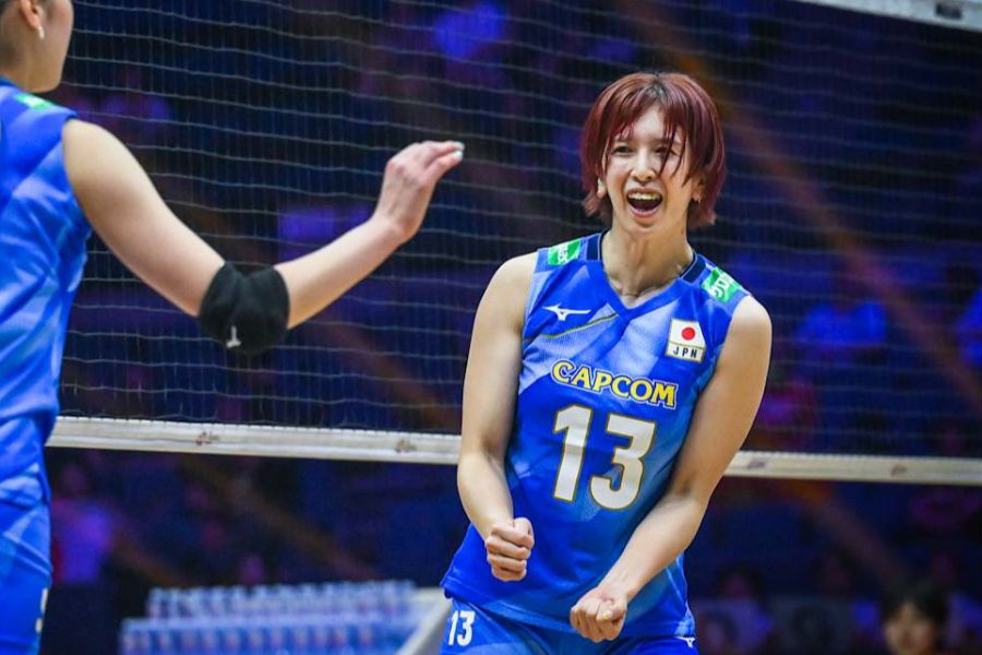 女子バレー日本代表の山口真季【写真:Volleyball World提供】