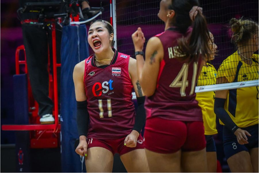 タイ代表のサシパポーン【写真:Volleyball World提供】