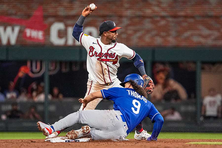 ドジャース戦9回に珍事が発生した【写真：ロイター】
