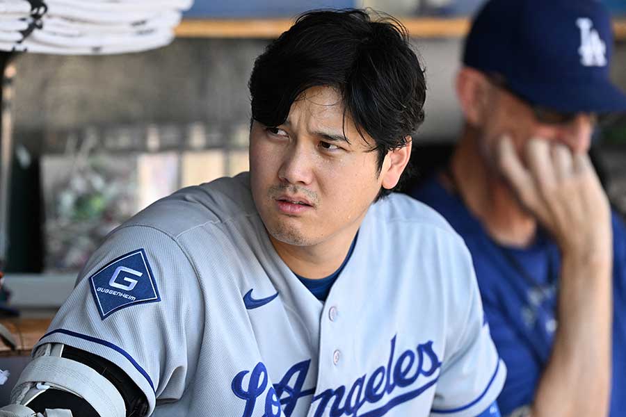 ドジャースの大谷翔平【写真:ロイター】