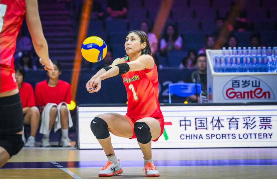 バレー日本代表の和田由紀子【写真：Volleyball World提供】