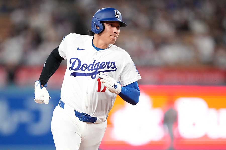 カージナルス戦に出場したドジャースの大谷翔平【写真：ロイター】