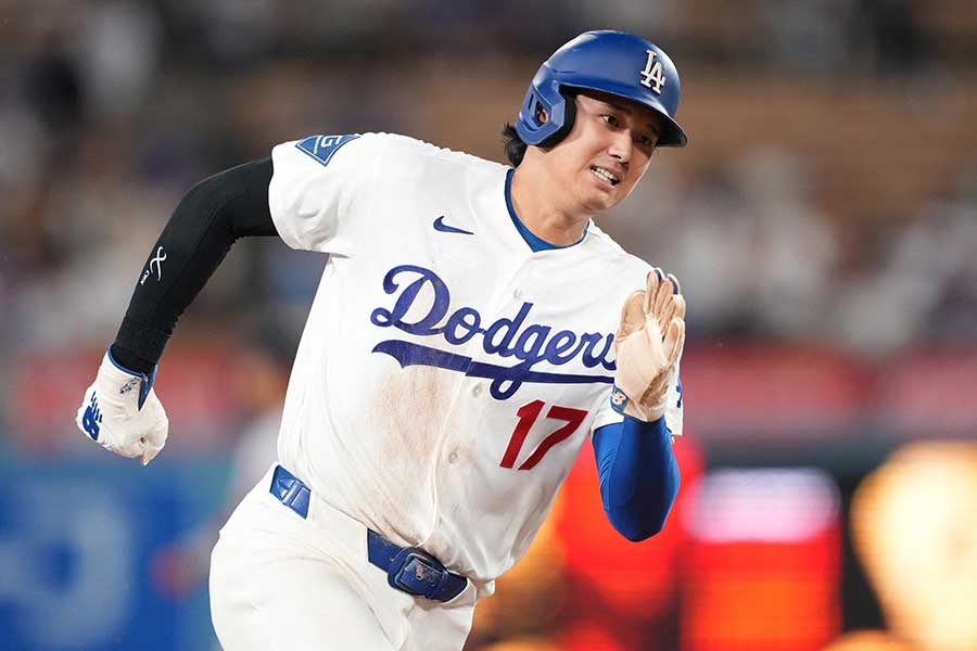 カージナルス戦に出場したドジャースの大谷翔平【写真：ロイター】