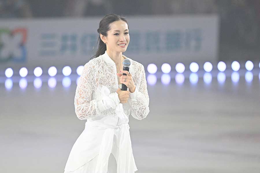荒川静香さん【写真:松尾/アフロスポーツ】