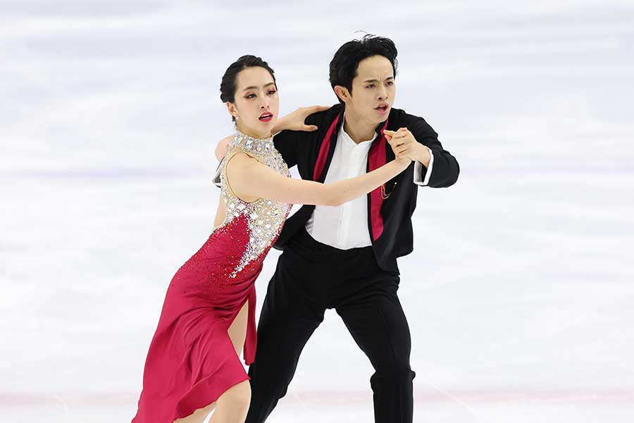 櫛田育良・島田高志郎組【写真：長田洋平/アフロスポーツ】