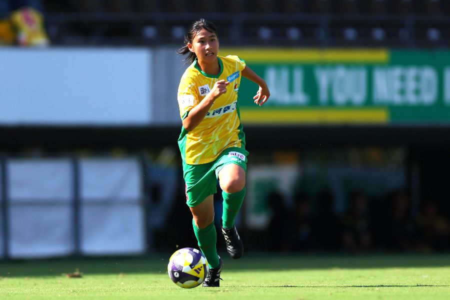 角谷瑠菜【写真:森田直樹/アフロスポーツ】
