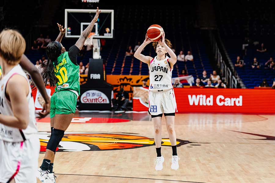 27得点を挙げた林咲希【写真提供:FIBA】