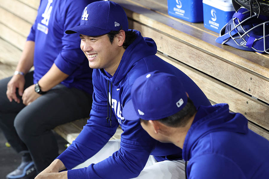 ドジャースの大谷翔平【写真：ロイター】