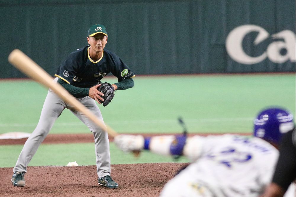 NPB、台湾プロ、社会人復帰…吉田の野球人生は波乱万丈だ【写真：羽鳥慶太】