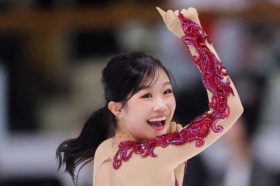 木下グループ杯に出場した中井亜美【 写真：西村尚己/アフロスポーツ】