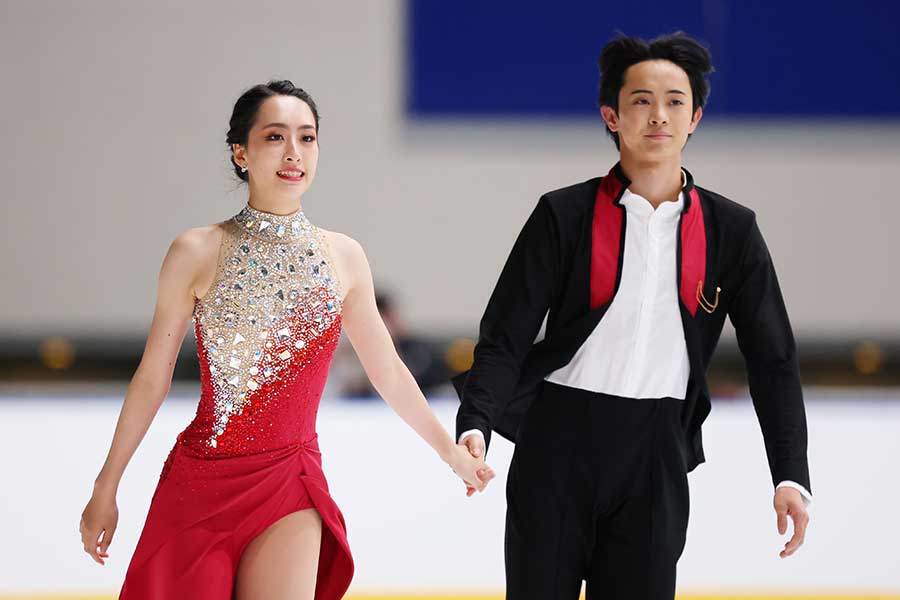 櫛田育良・島田高志郎組【写真：長田洋平/アフロスポーツ】