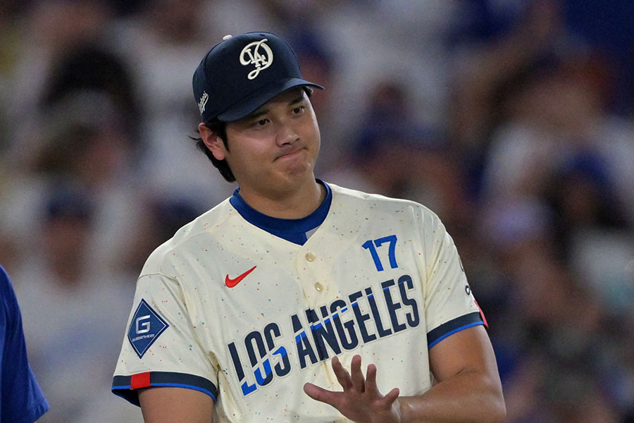 ドジャースの大谷翔平【写真:ロイター】