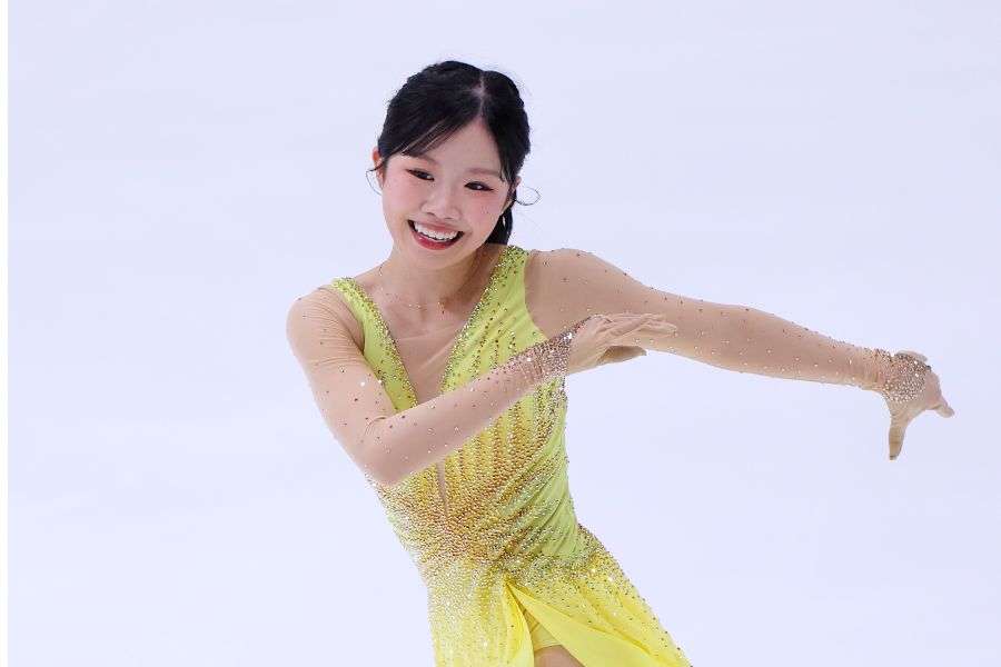 「ジャンプ中ですら…」激写された18歳中井亜美の'表情'に海外衝撃「人生で一度でもあった?」