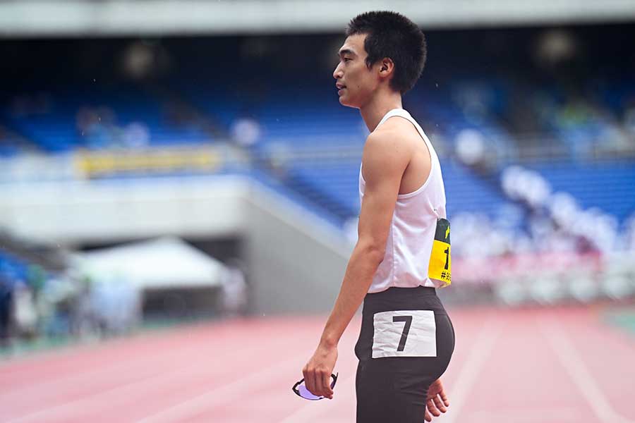 吉澤は文武両道のメリットを「息抜きができること」と話す【写真：中戸川知世】