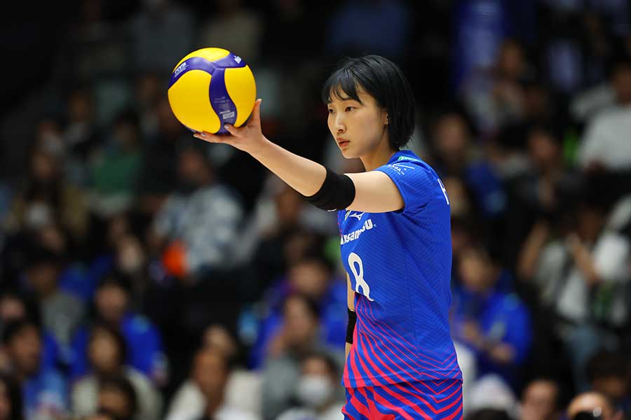 平山詩嫣【写真：長田洋平/アフロスポーツ】