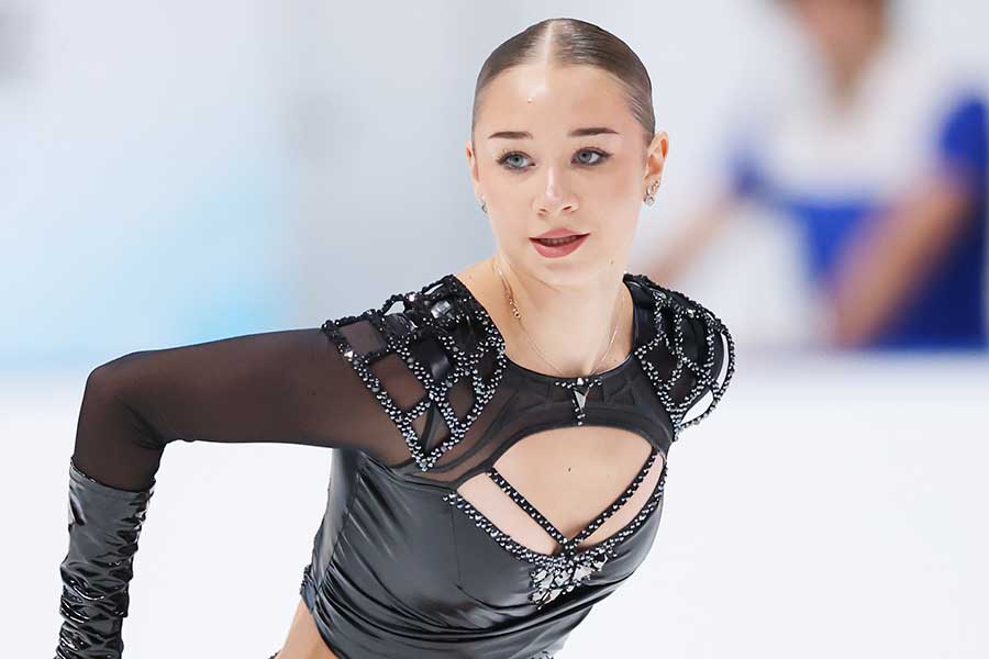 木下グループ杯に出場したベロニカ・ジリナ【写真：森田直樹/アフロスポーツ】