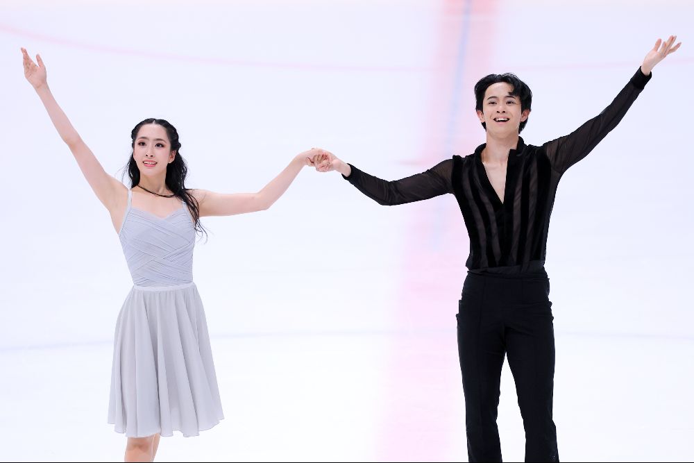 櫛田育良・島田高志郎組【 写真：西村尚己/アフロスポーツ】