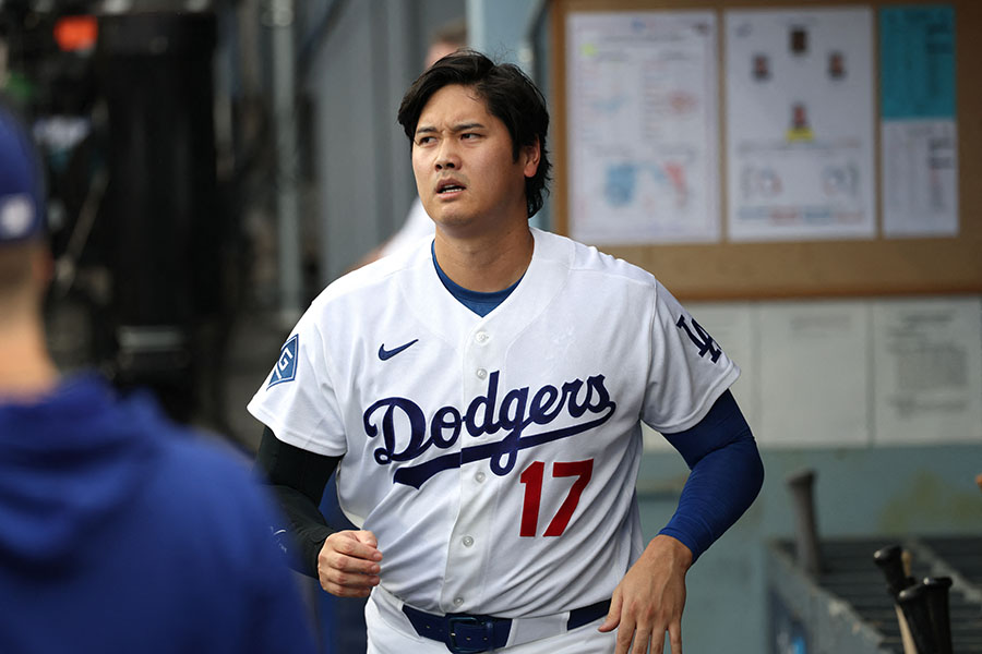 ドジャースの大谷翔平【写真:ロイター】