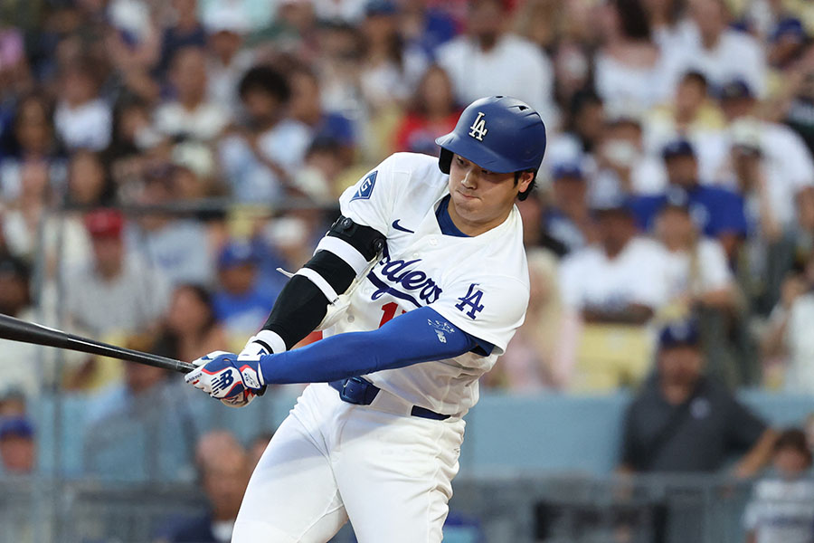 ドジャースの大谷翔平【写真：ロイター】
