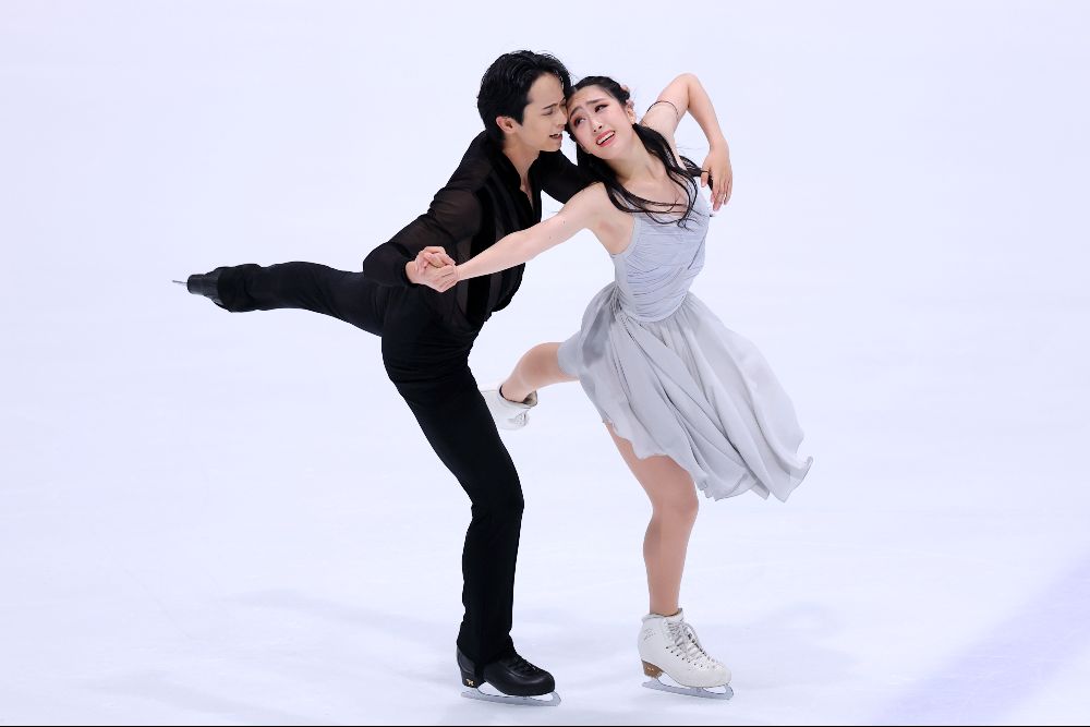 櫛田育良・島田高志郎組【 写真：西村尚己/アフロスポーツ】