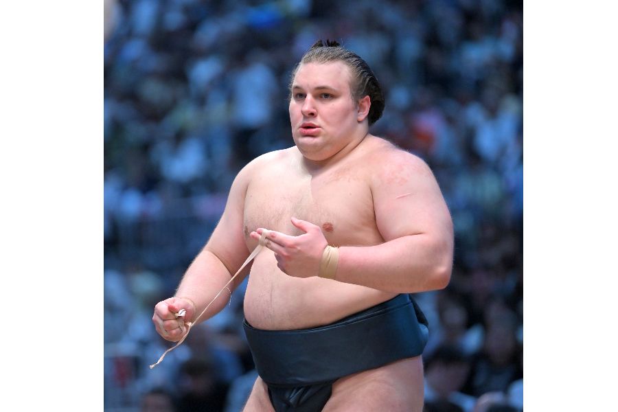 大関・安青錦【写真:スポーツ報知/アフロ】