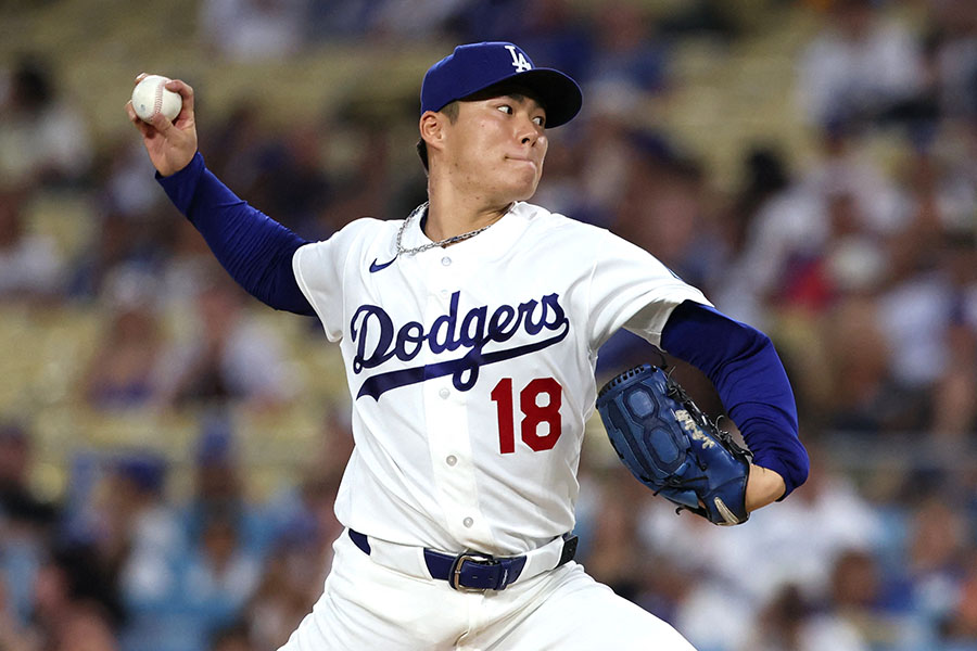 ドジャースの山本由伸【写真：ロイター】