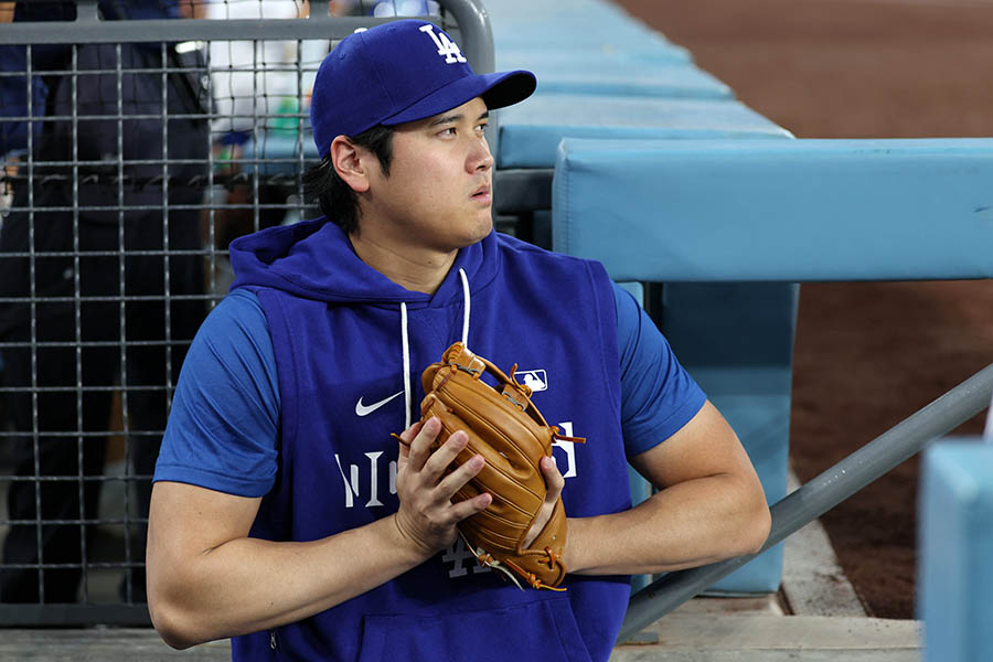 ドジャースの大谷翔平【写真:ロイター】