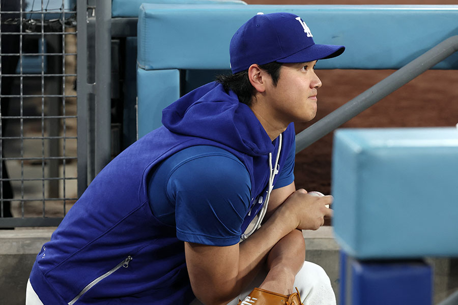 ドジャースの大谷翔平【写真:ロイター】