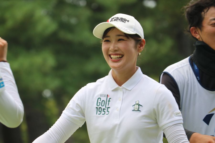 ソニー日本女子プロゴルフ選手権で2位となった吉澤柚月【写真：柳田通斉】
