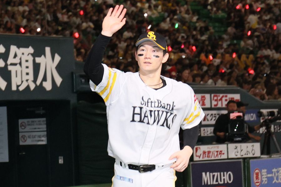 ソフトバンクの正木智也【写真：産経新聞社】