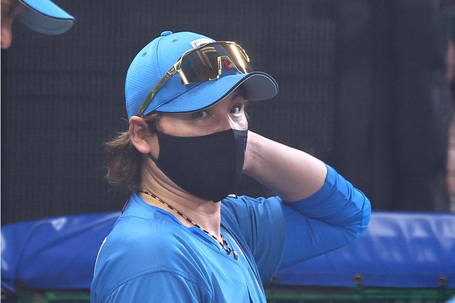 日本ハムの新庄剛志監督【写真：産経新聞社】