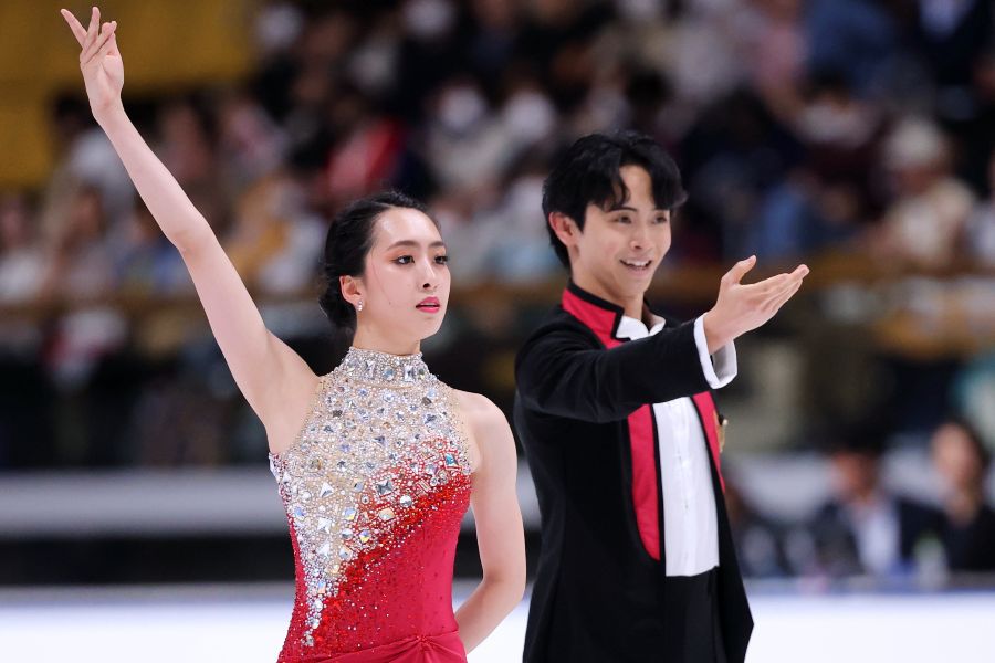 櫛田育良・島田高志郎組【 写真：西村尚己/アフロスポーツ】