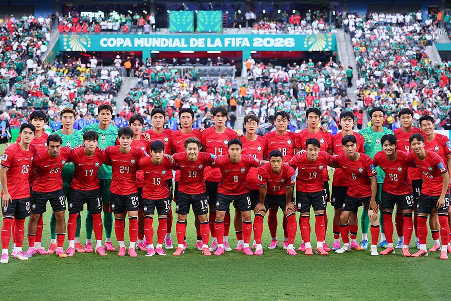 サッカー韓国代表【写真：ロイター/アフロ】