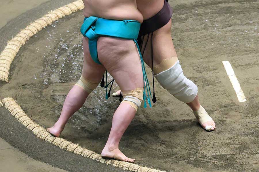 大相撲の化粧まわしが話題に【写真:スポーツ報知/アフロ】