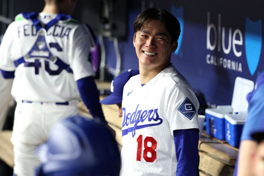 ドジャースの山本由伸【写真：ロイター】