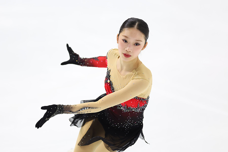 岡田芽依【 写真:長田洋平/アフロスポーツ】