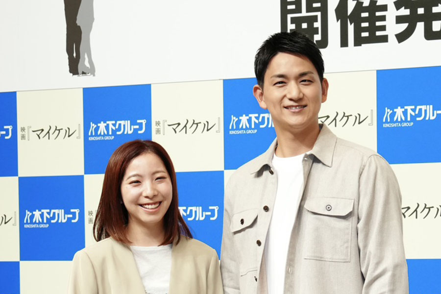 りくりゅうこと、三浦璃来さんと木原龍一さん【写真：黒澤崇】
