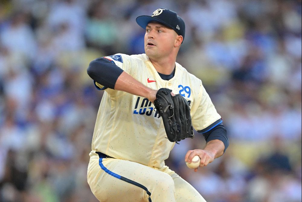ドジャースのタリック・スクーバル【写真：ロイター】