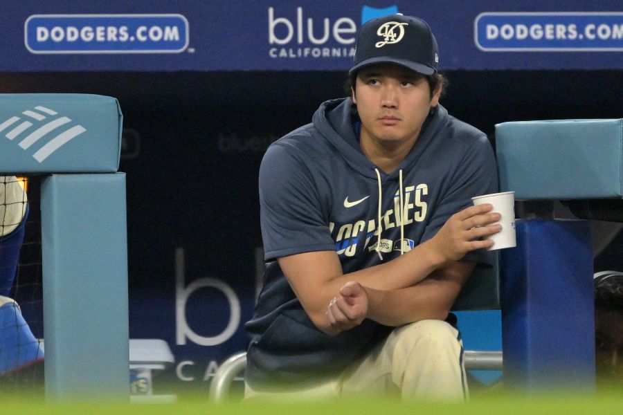 ドジャースの大谷翔平【写真：ロイター】