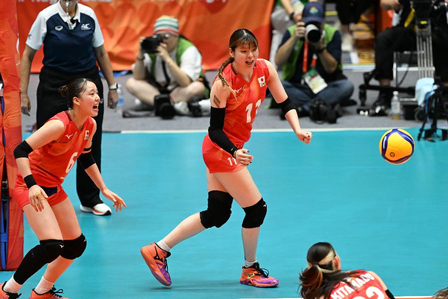 女子バレー日本代表【写真:徳原隆元】