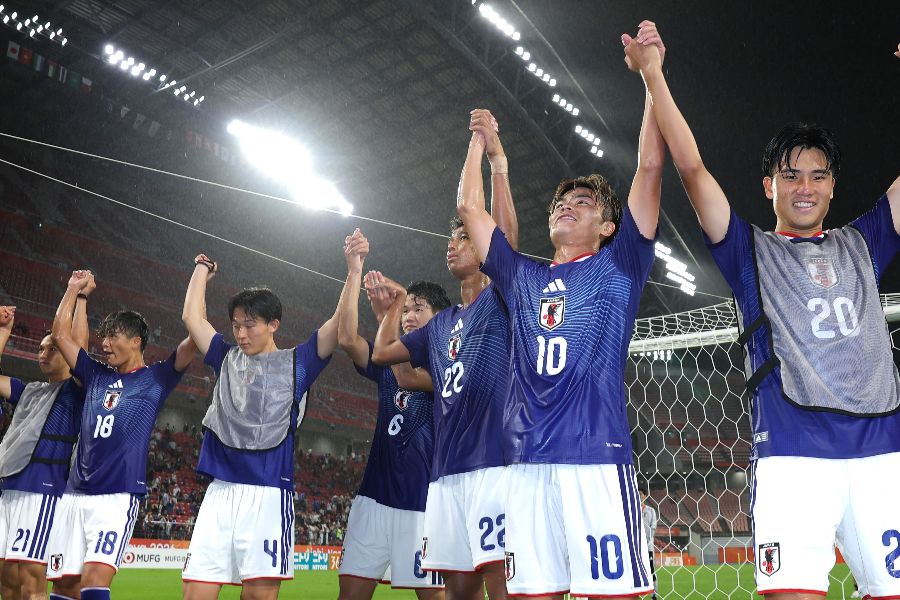 愛知・名古屋アジア大会に出場しているサッカー日本代表【写真:スポーツ報知/アフロ】