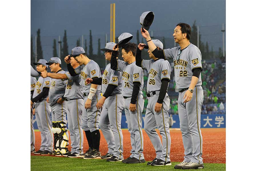 今季の神宮球場でのヤクルト―阪神戦が終了した【写真:産経新聞社】