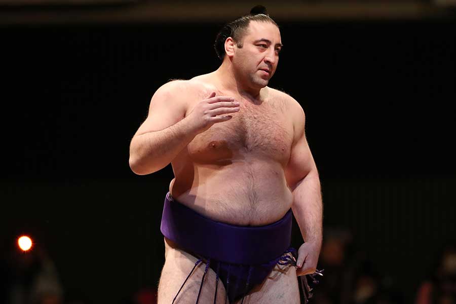 現役時代に大関・栃ノ心として活躍したゴルガゼ氏【写真：長田洋平/アフロスポーツ】