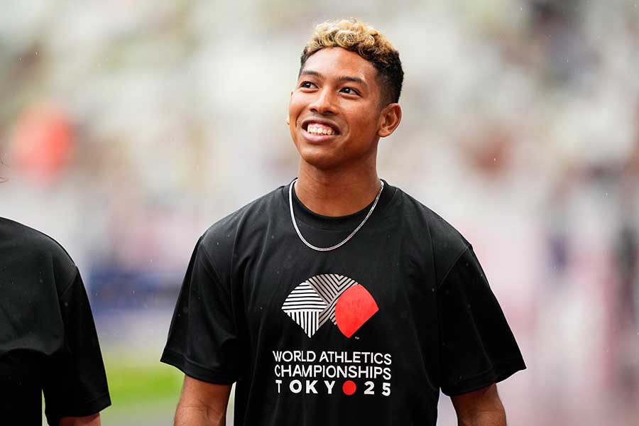 サニブラウン・ハキーム【写真:アフロスポーツ】