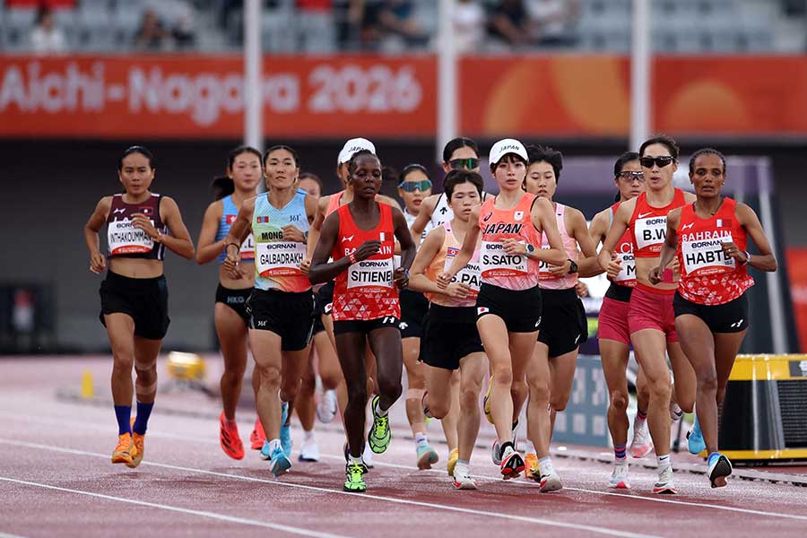 愛知・名古屋アジア大会の女子マラソン【写真：ロイター】