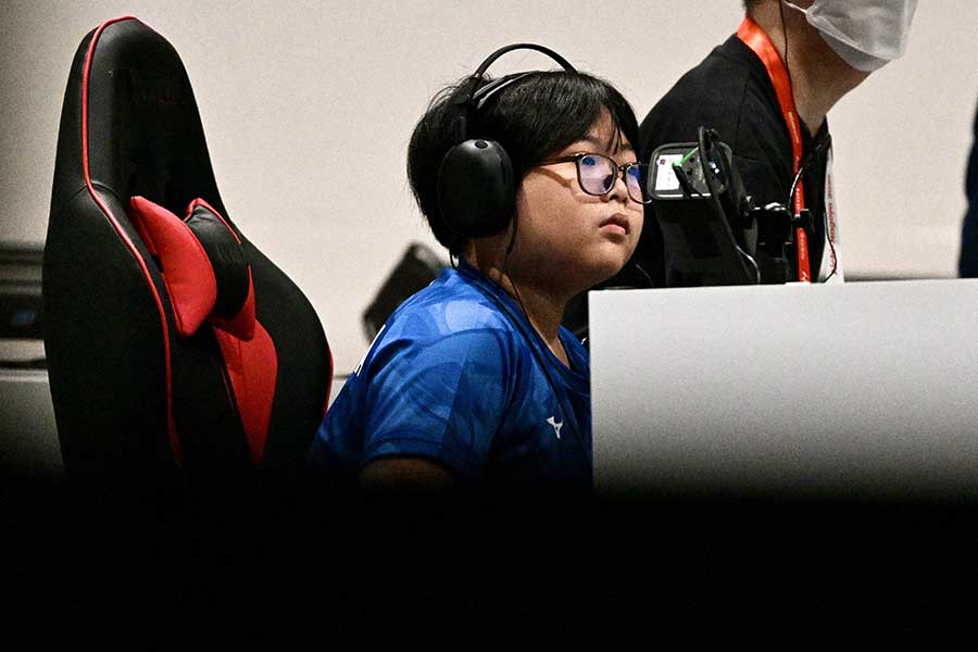 eスポーツのパズルゲーム「ぷよぷよ」の日本代表・栗原悠輝【写真：松尾/アフロスポーツ】