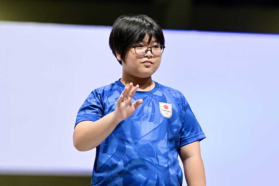 決勝戦に臨んだ栗原悠輝【写真：松尾/アフロスポーツ】
