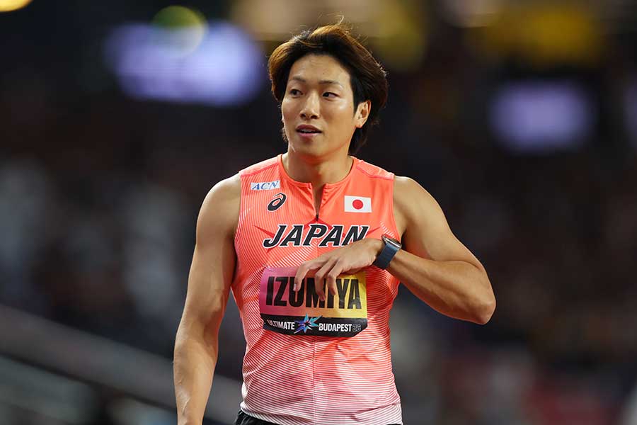 泉谷駿介【写真：森田直樹/アフロスポーツ】